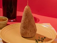 Coxinha de Mandioca de Frango — detalhe