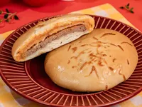 Hambúrguer de Cheddar — detalhe