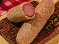 Salsicha Empanada — detalhe