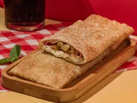 Pastelão de Presunto e Queijo — detalhe